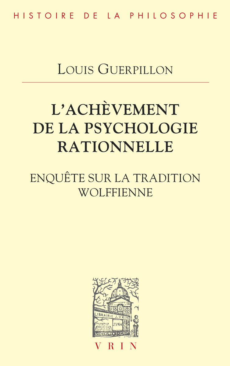 L’achèvement de la psychologie rationnelle