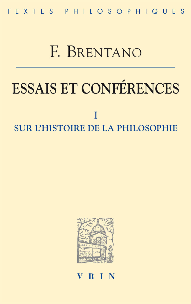 Essais et conférences I 