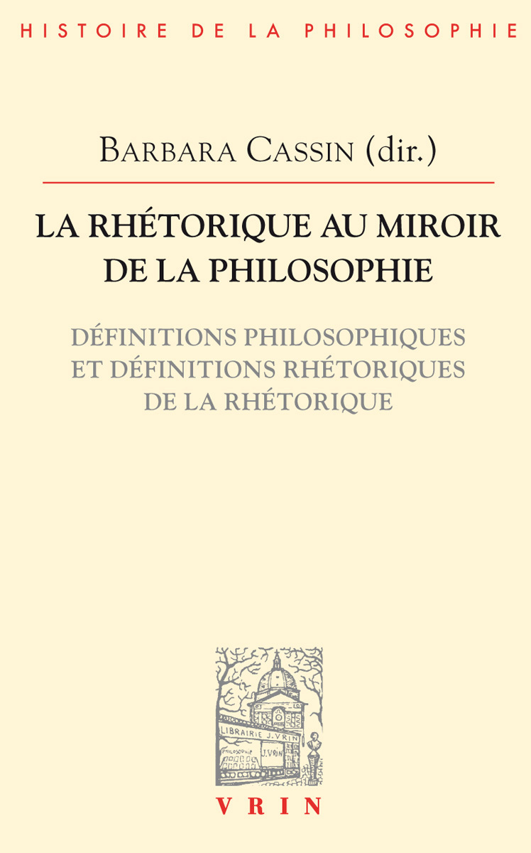 La rhétorique au miroir de la philosophie