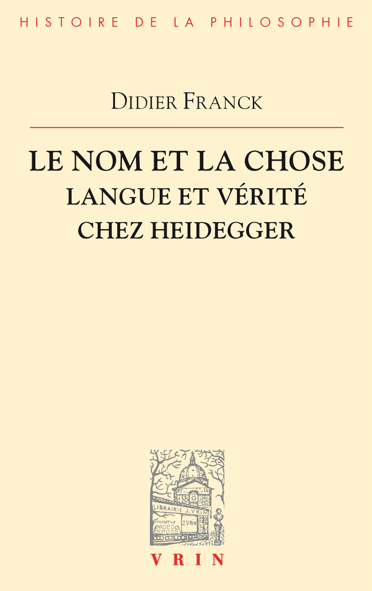 Le nom et la chose