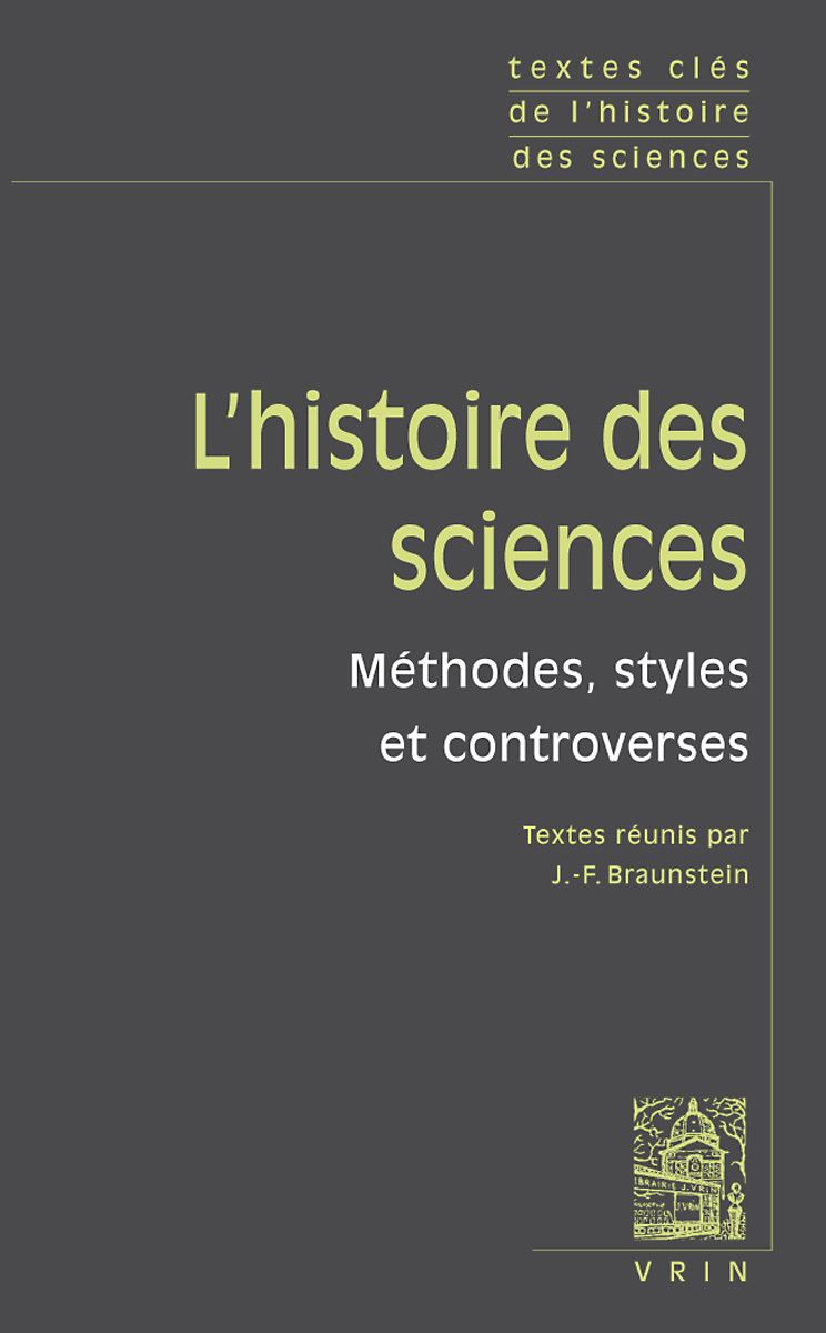 Textes clés de l'histoire des sciences