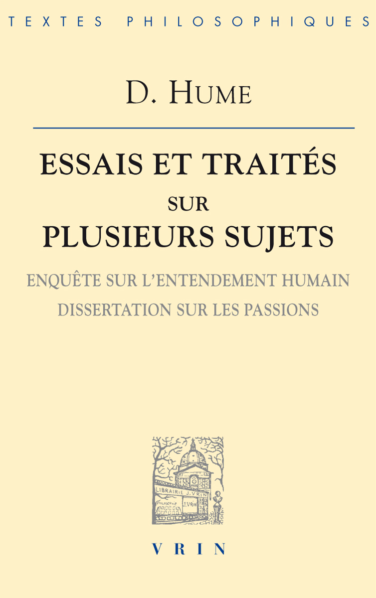 Essais et traités sur plusieurs sujets III