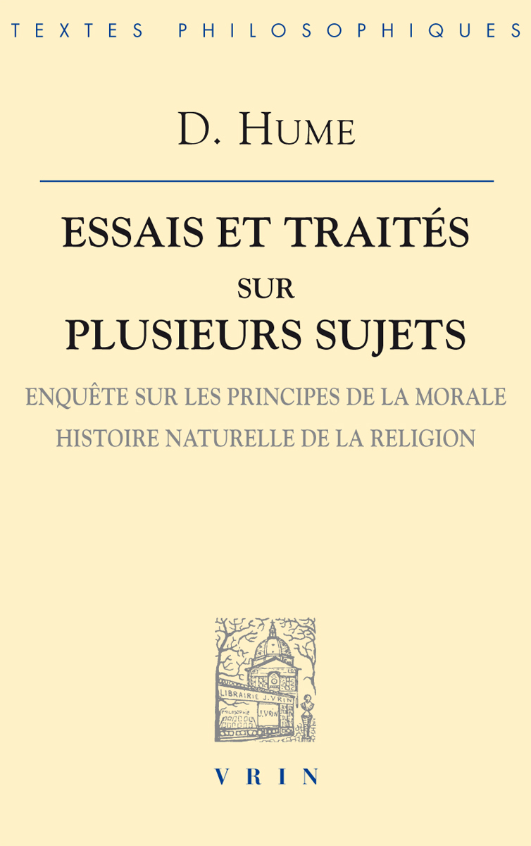 Essais et traités sur plusieurs sujets IV