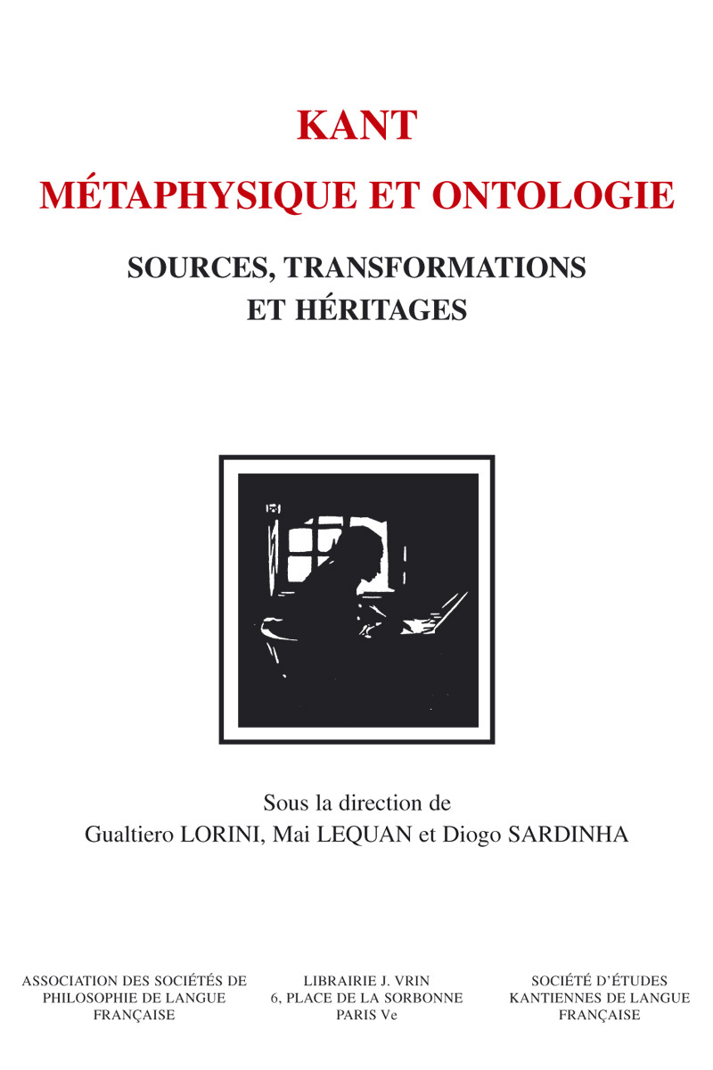 Kant. Métaphysique et ontologie