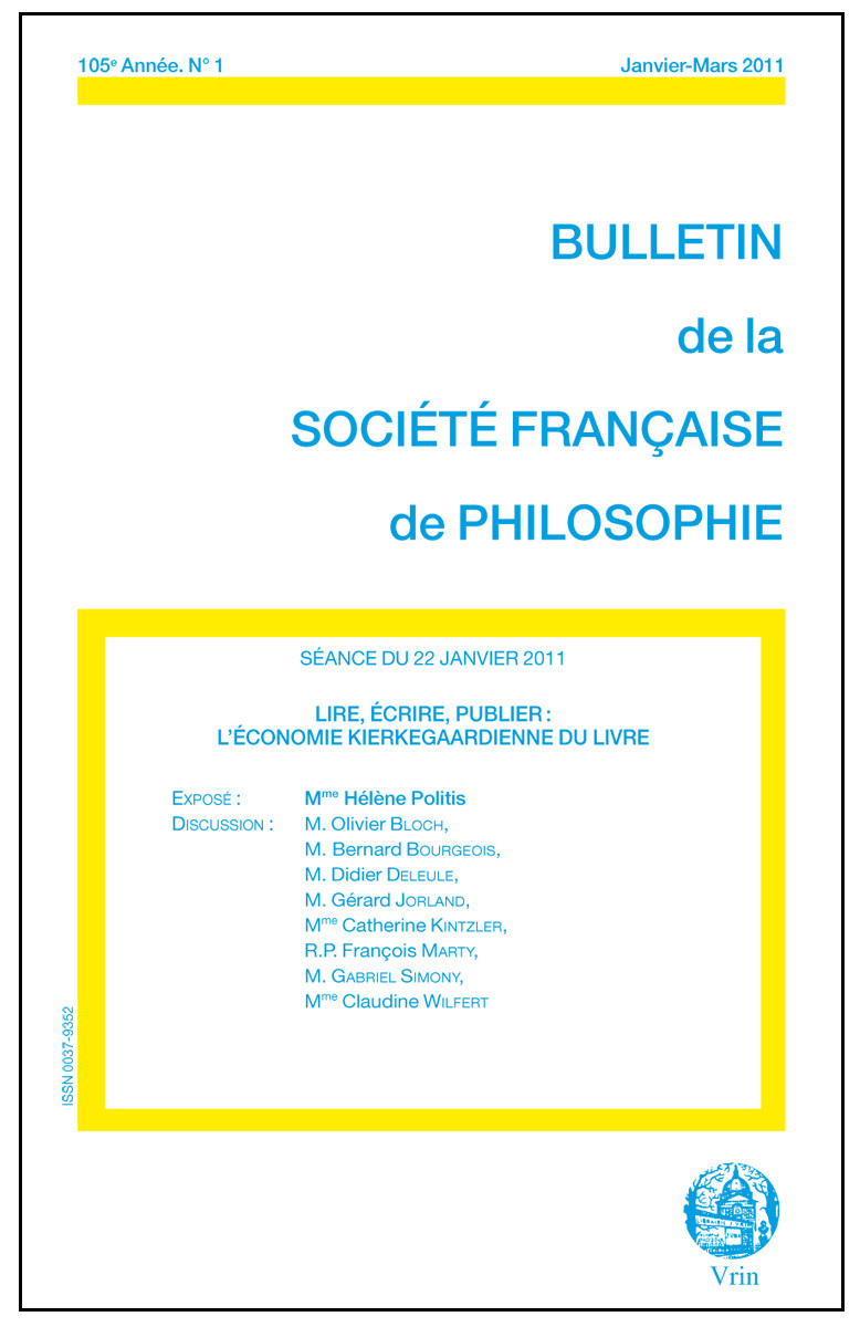 LIRE, ECRIRE, PUBLIER LECONOMIE KIERKEGAARDIENNE DU LIVRE