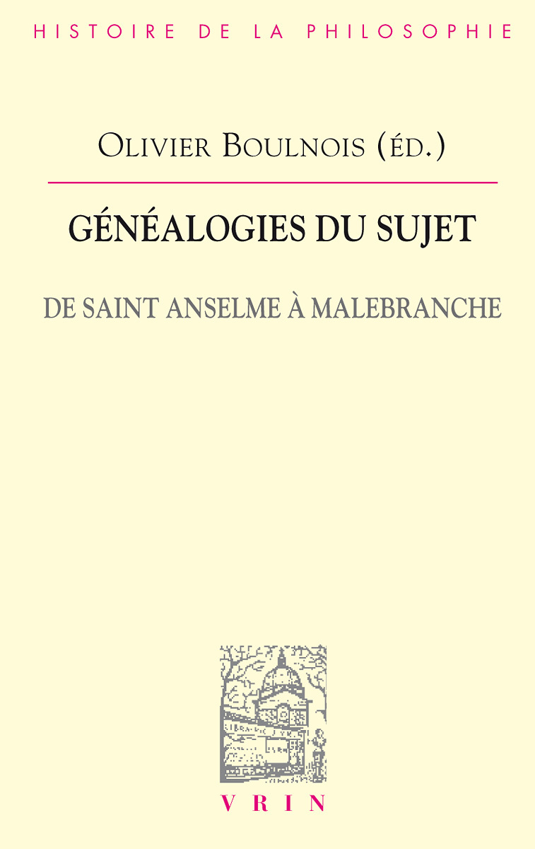 Généalogie du sujet