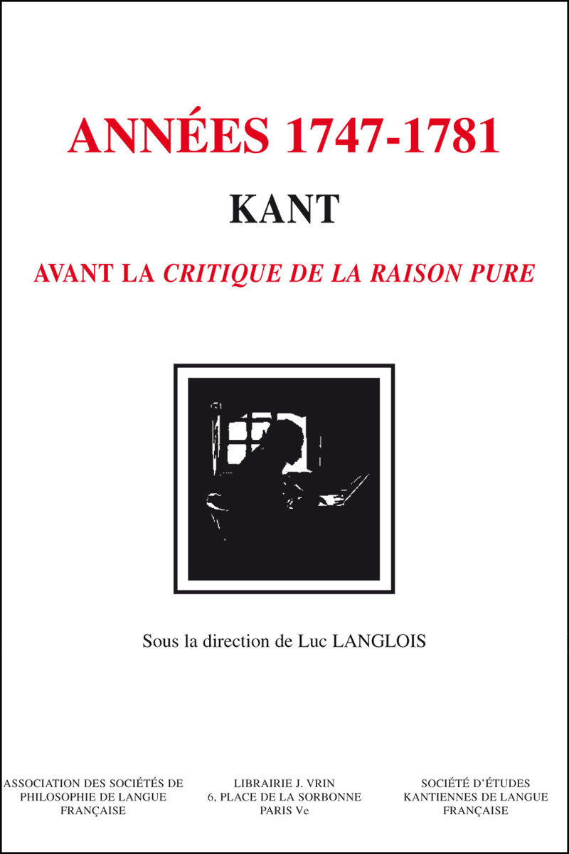 Kant - Les années 1747-1781