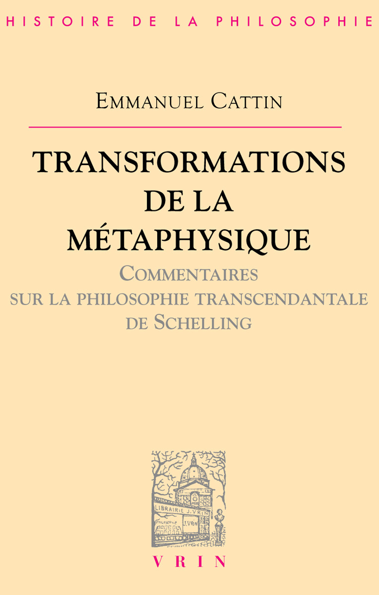 Transformations de la métaphysique.