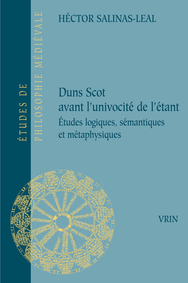 Duns Scot avant l'univocité de l'étant