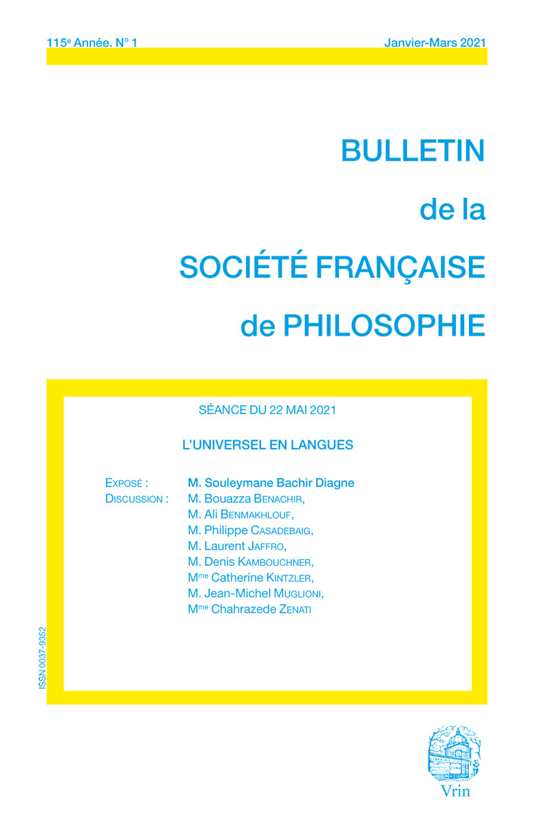 L'universel en langue