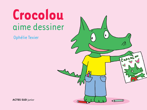 Crocolou aime dessiner