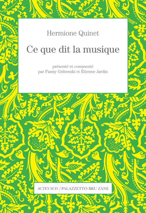 Ce que dit la musique