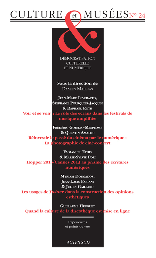 Revue Culture et Musées n° 24
