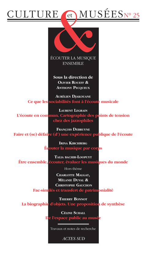Revue Culture et Musées n°25
