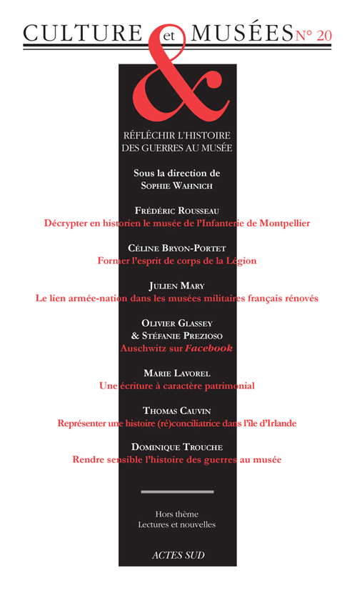Revue Culture et Musées n° 20