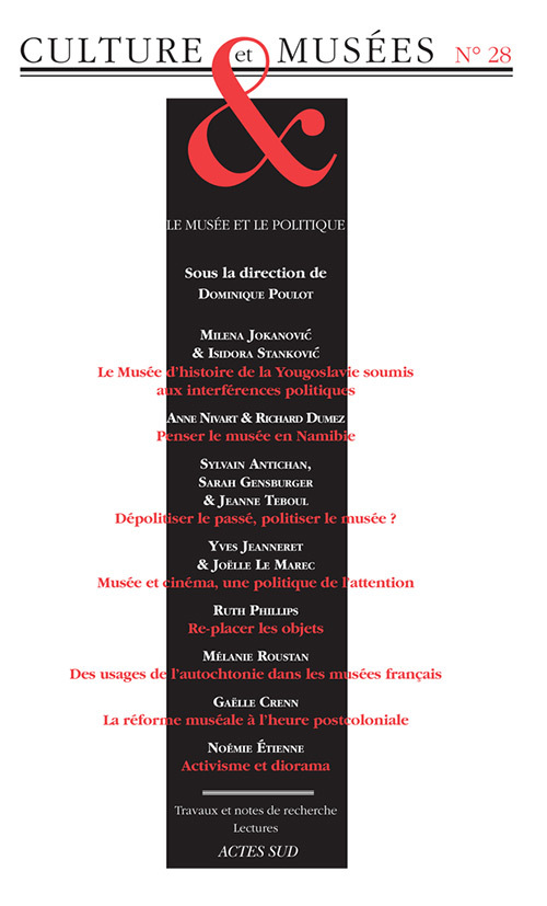 Revue Culture et Musées n° 28