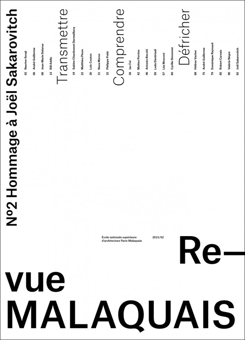 Re-vue Malaquais n°2
