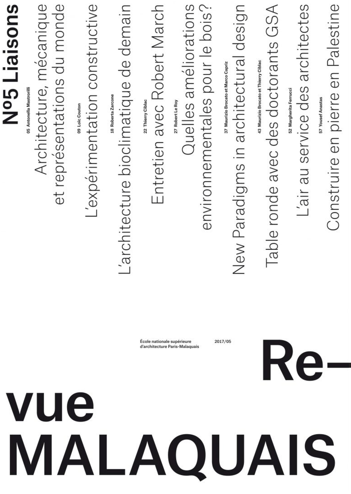 Re-vue Malaquais n°5