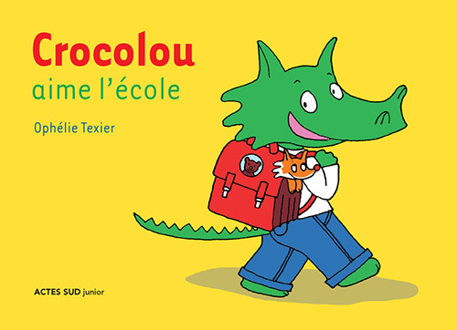 Crocolou aime l'école - Ne peut être vendu séparément