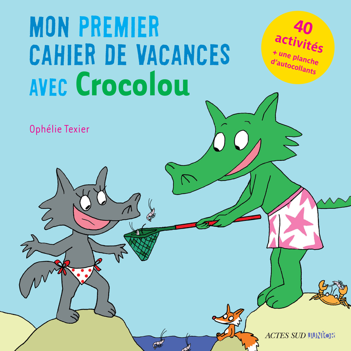 Mon premier cahier de vacances avec Crocolou