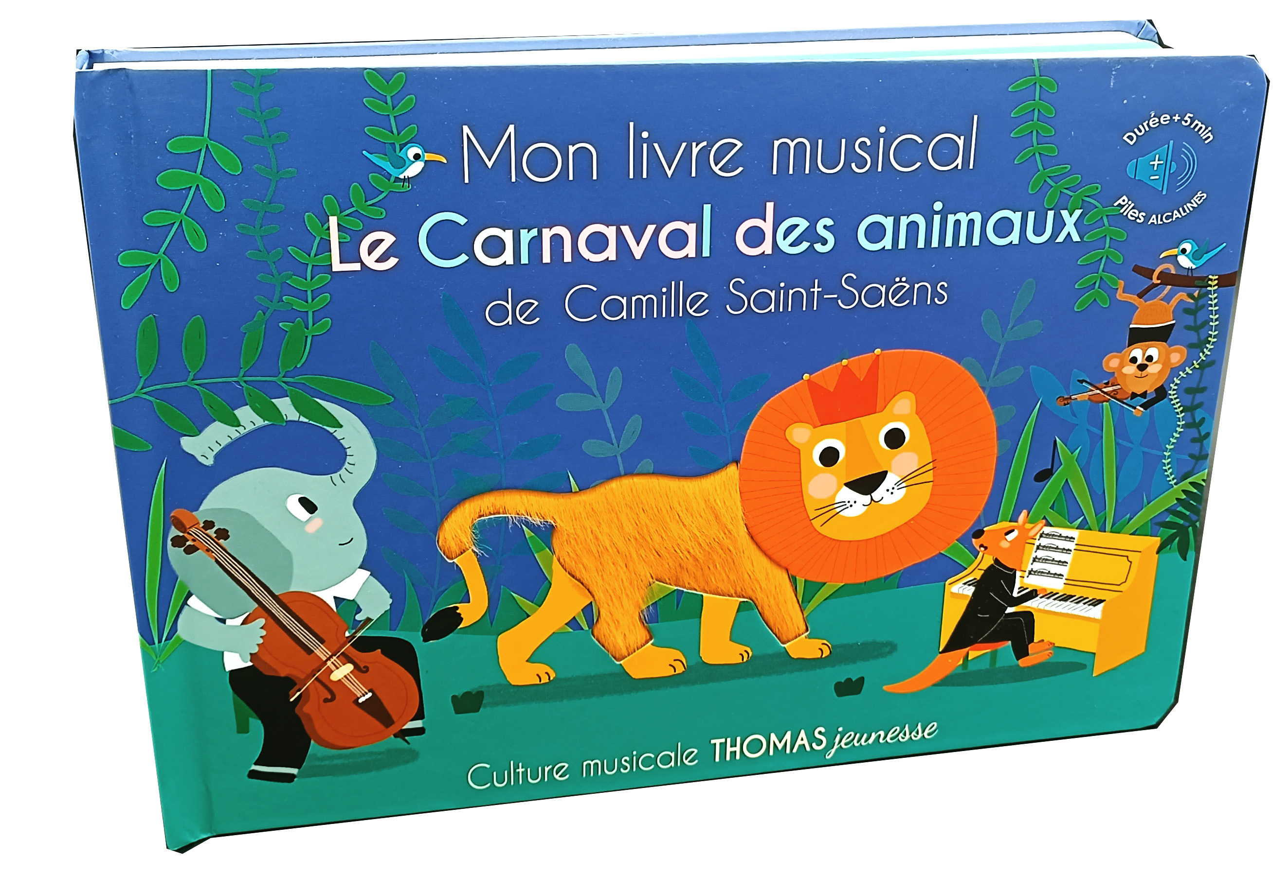 Mon livre musical Le carnaval des animaux