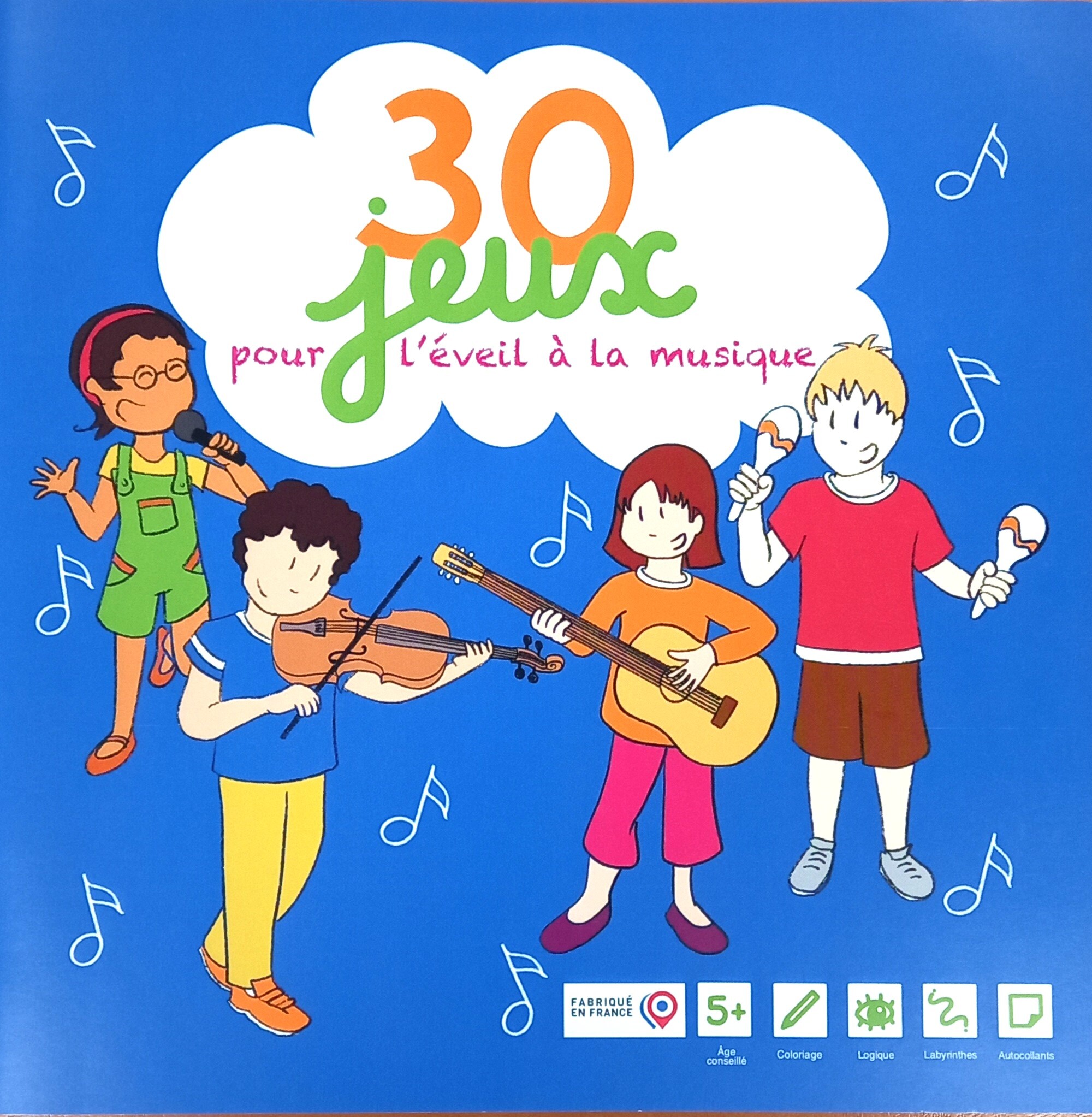 30 jeux pour l'éveil à la musique