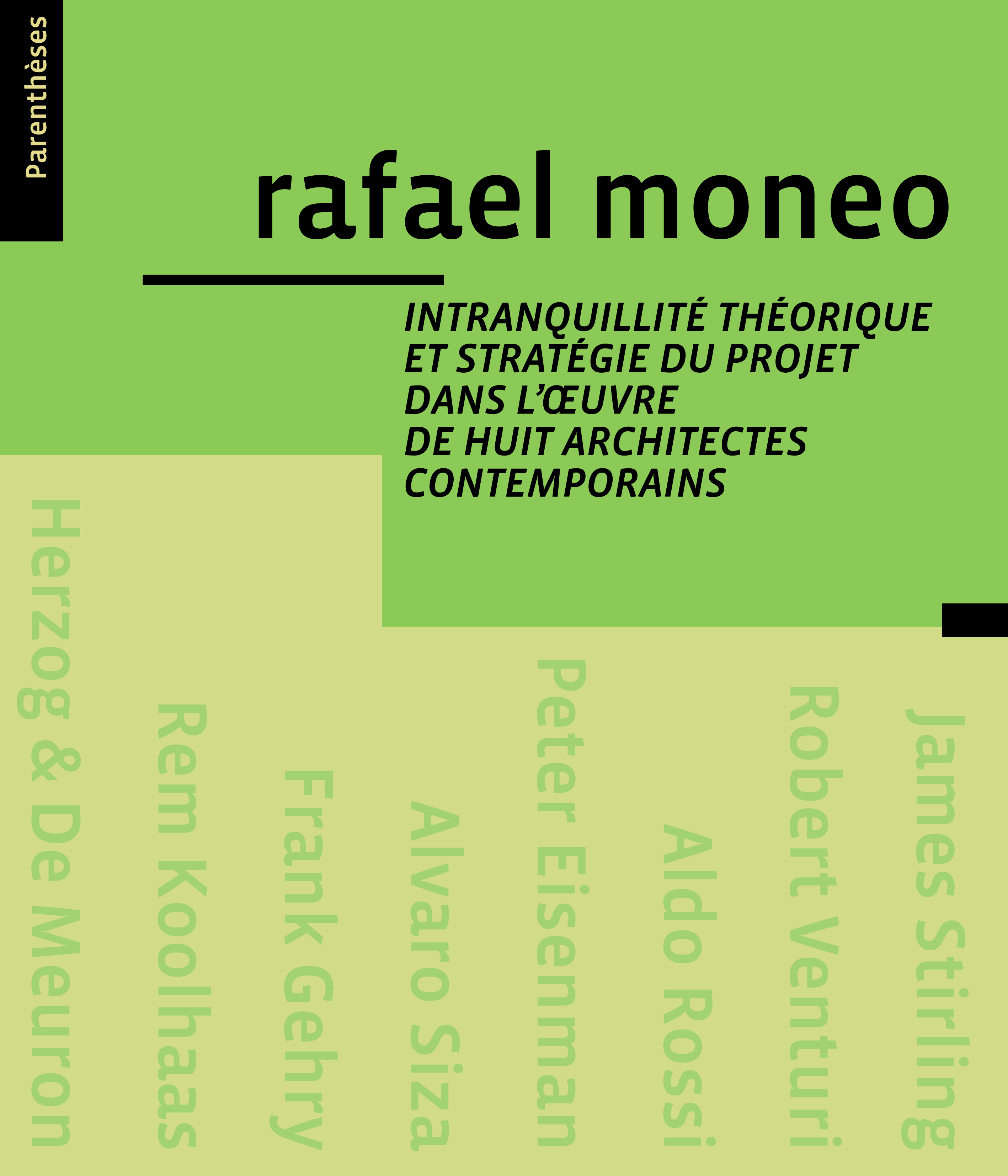 INTRANQUILITE THEORIQUE ET STRATEGIE DU PROJET