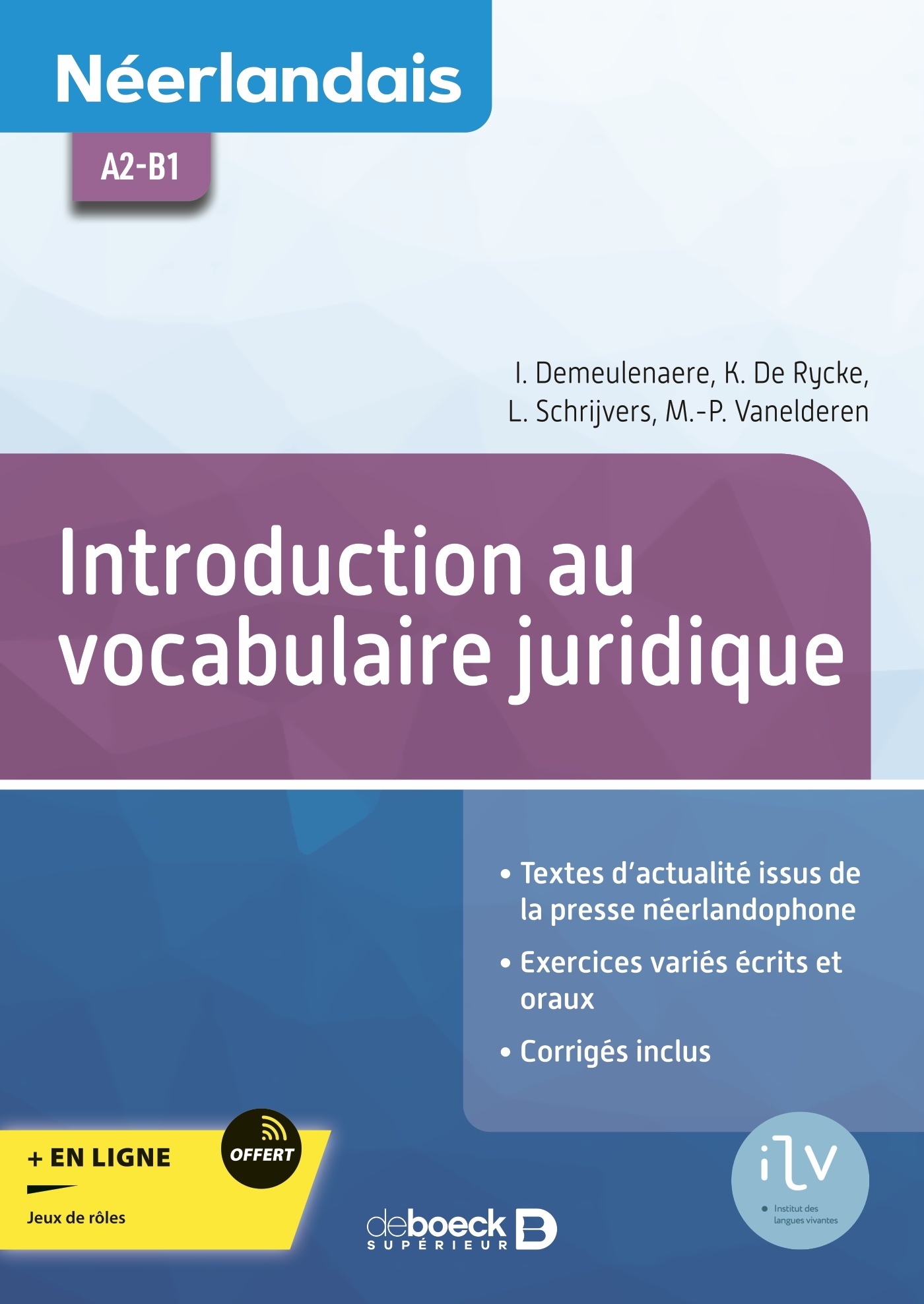 Néerlandais A2-B1 - Introduction au vocabulaire juridique