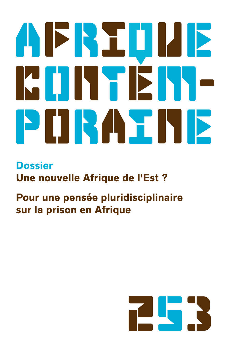 AFRIQUE CONTEMPORAINE 2015/1 N.253