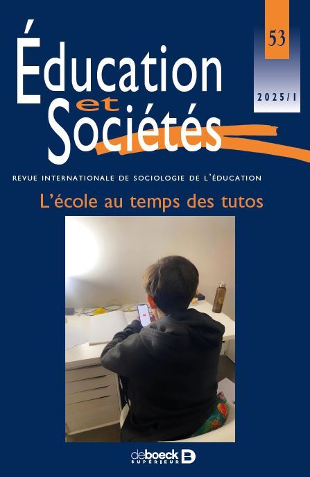 Éducation et société n° 53 - L'école au temps des tutos