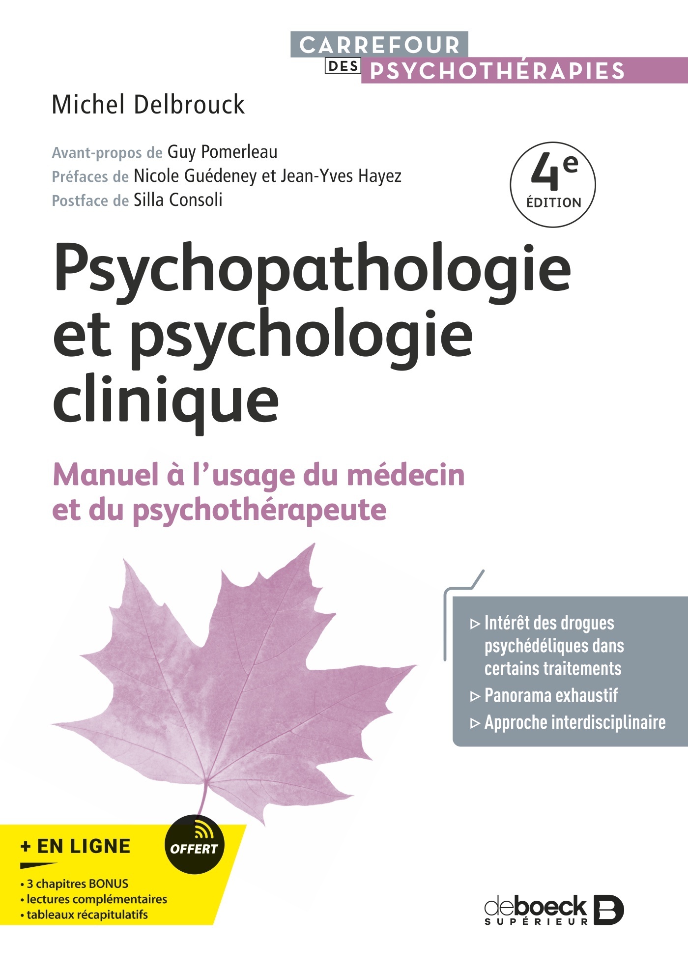 Psychopathologie et psychologie clinique