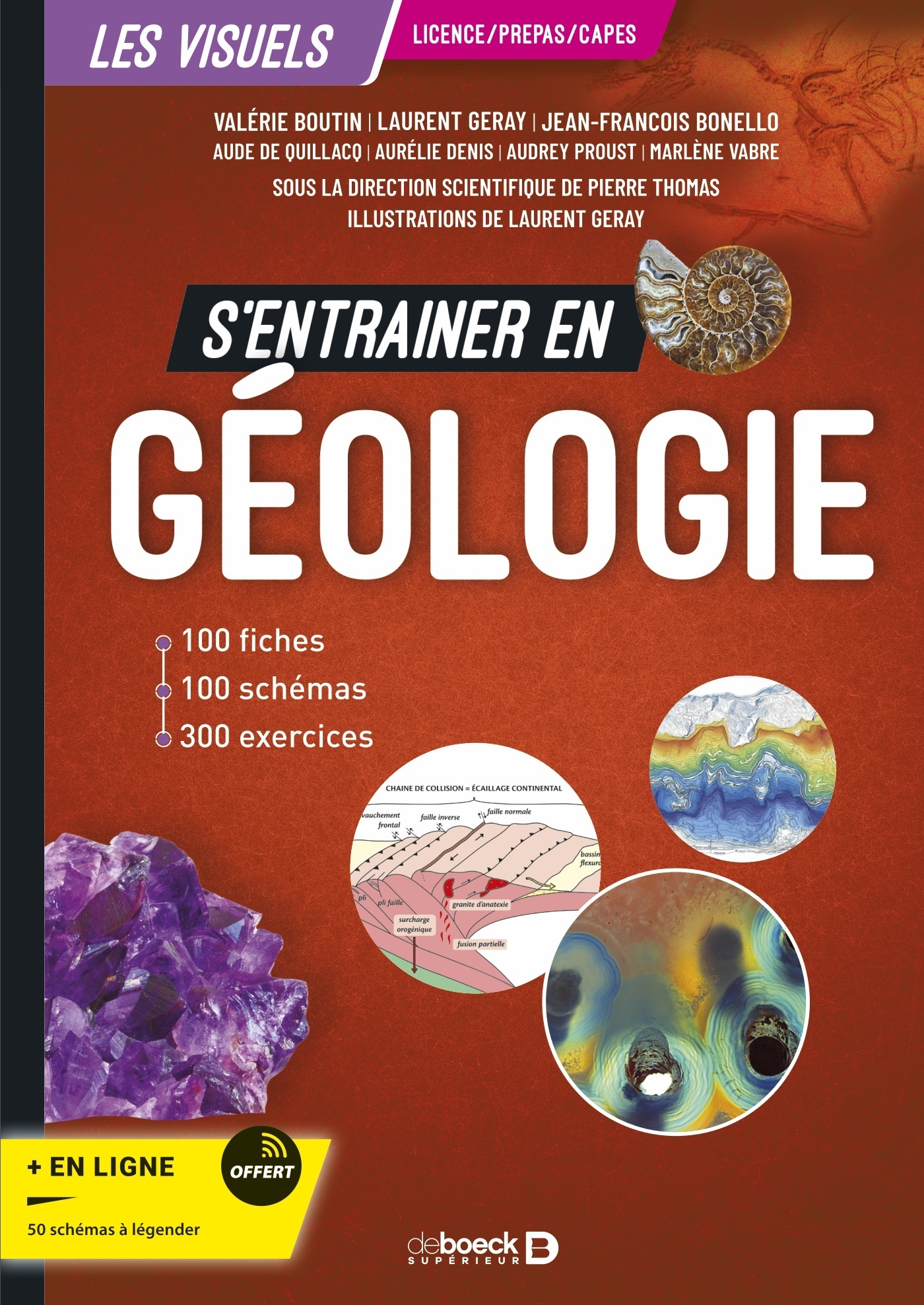 S'entrainer en géologie - 100 fiches, 100 schémas et 300 exercices