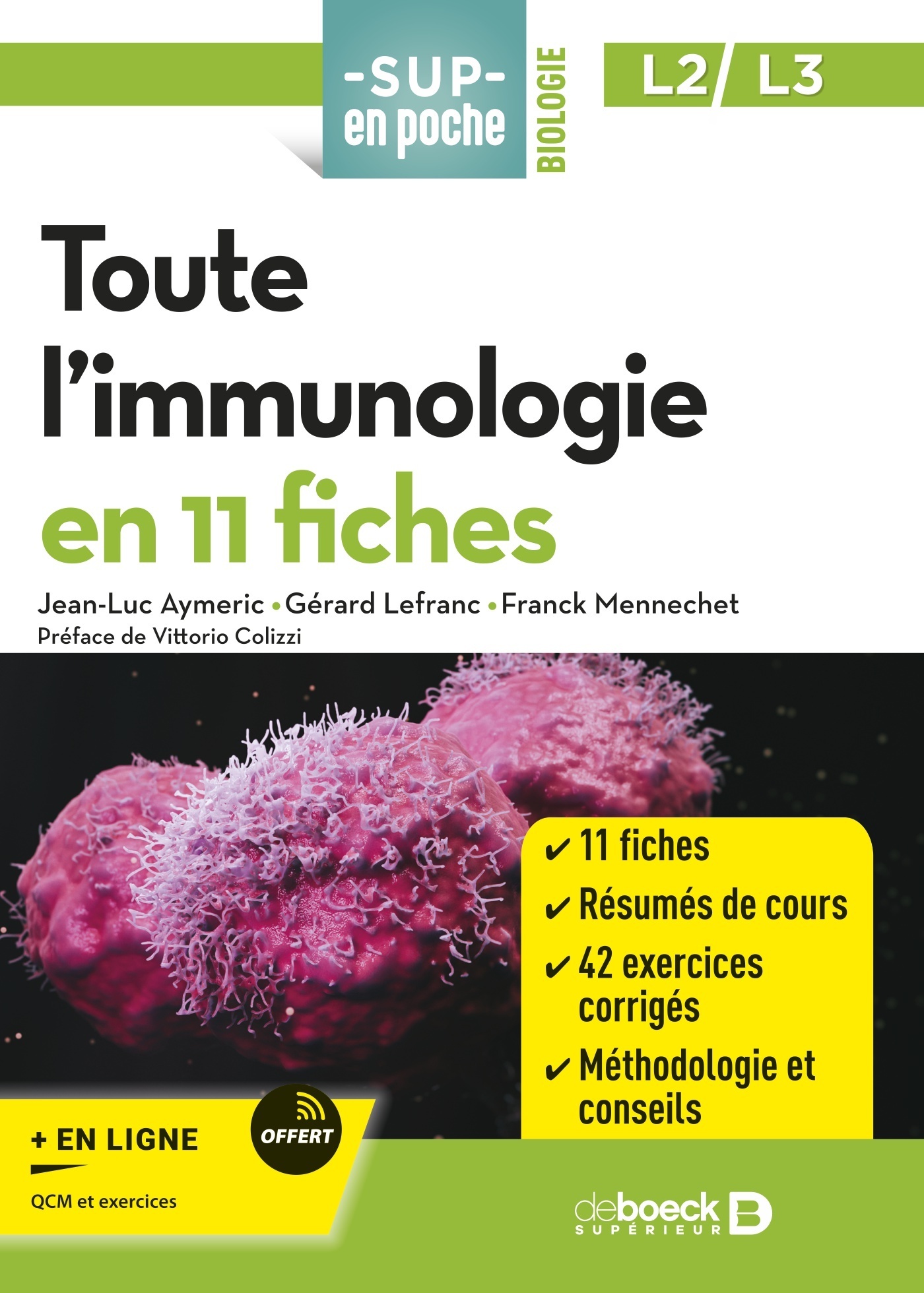Toute l'immunologie en 11 fiches