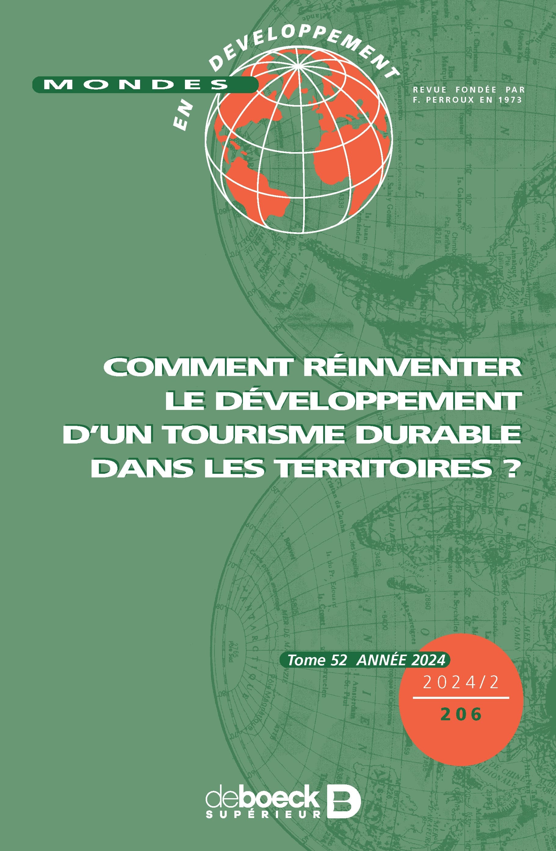 Mondes en développement n° 206 - Comment réinventer le développement d'un tourisme durable dans les