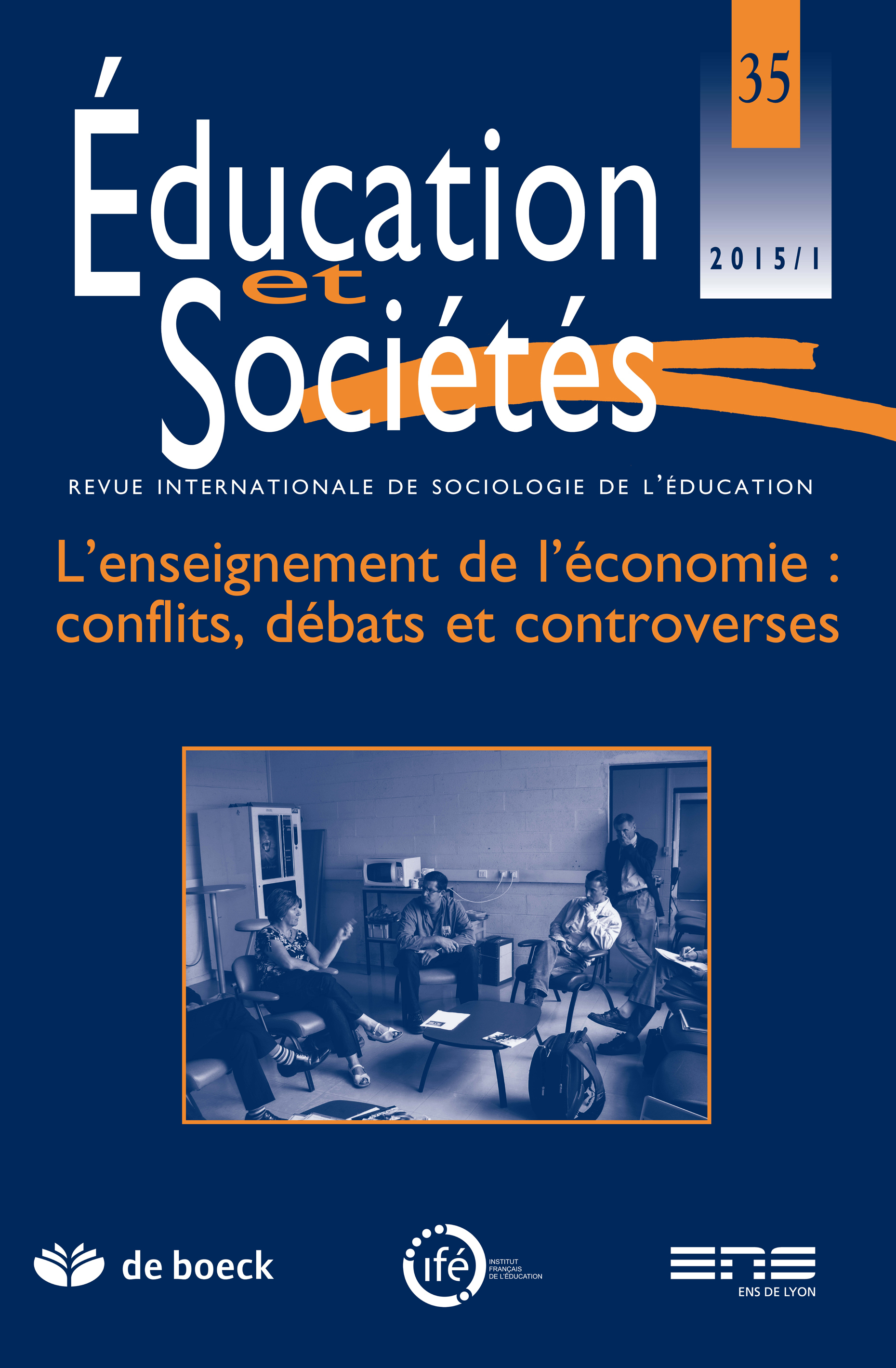 EDUCATION ET SOCIETES 2015/1 N.35