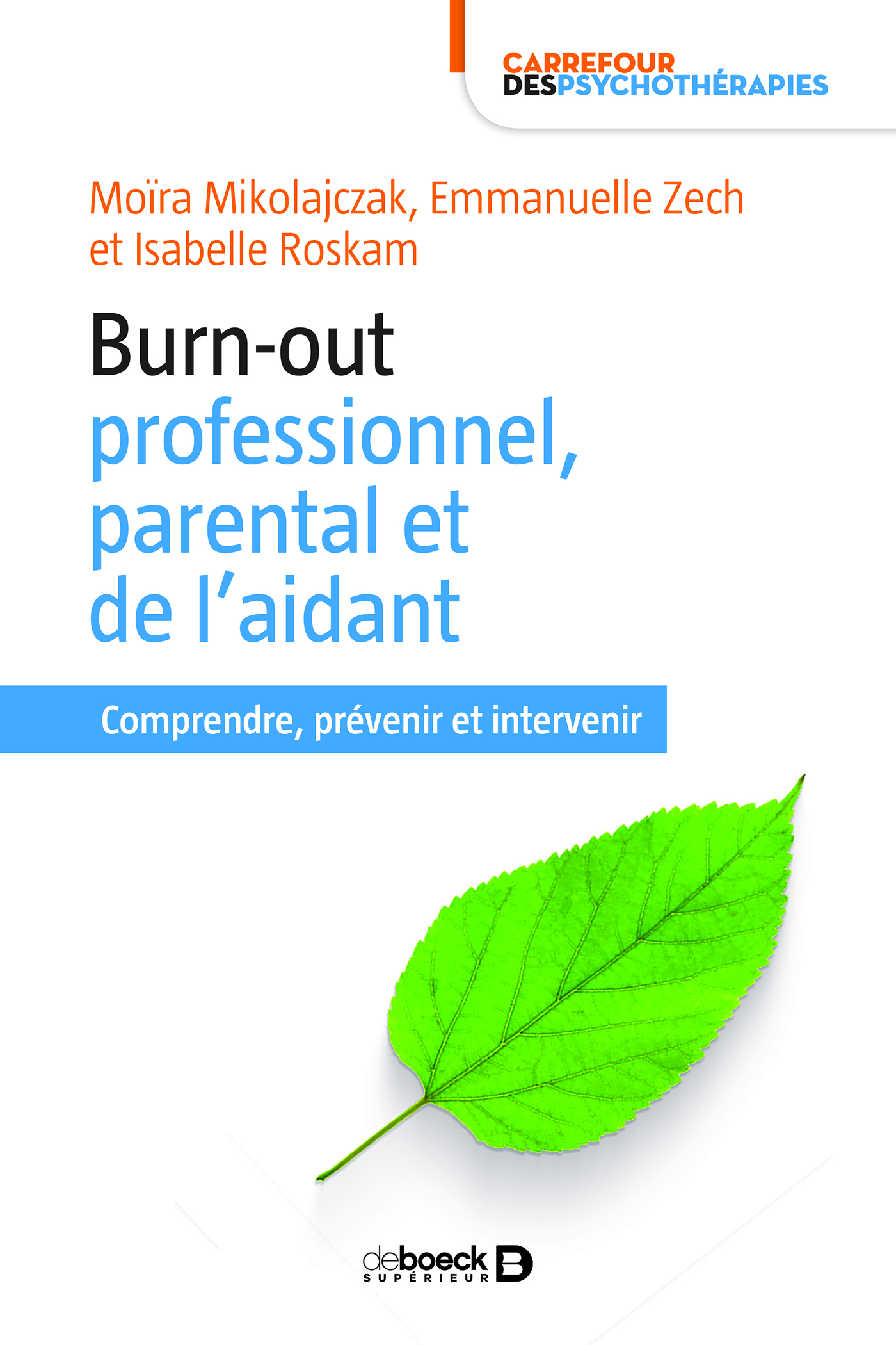 Burn-out professionnel, parental et de l'aidant