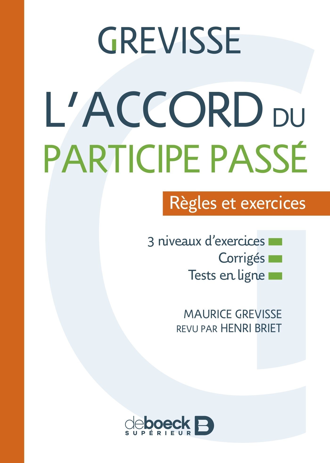 L'accord du participe passé