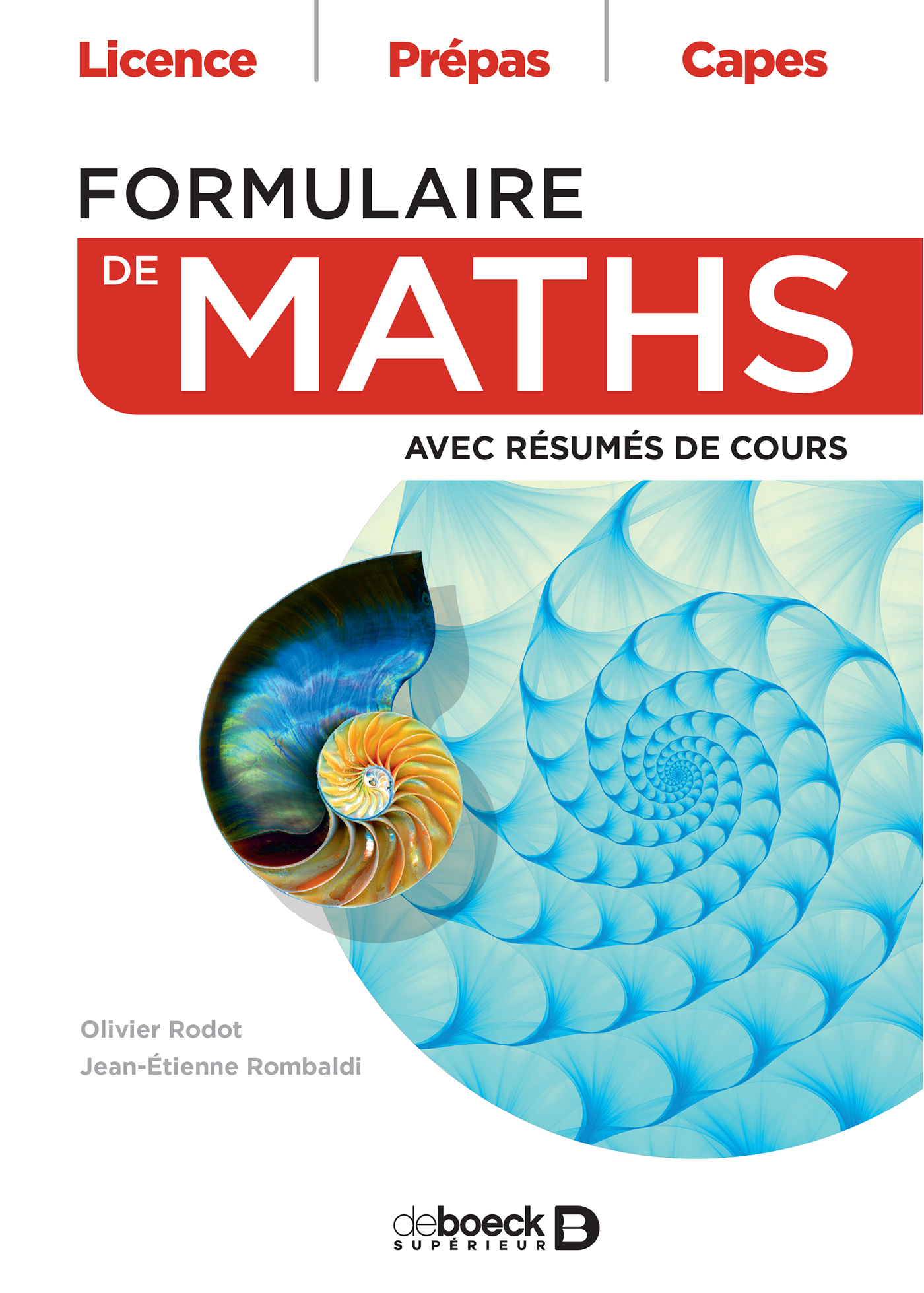 Formulaire de maths