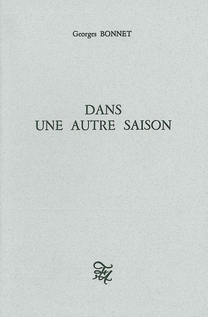 Dans une autre saison