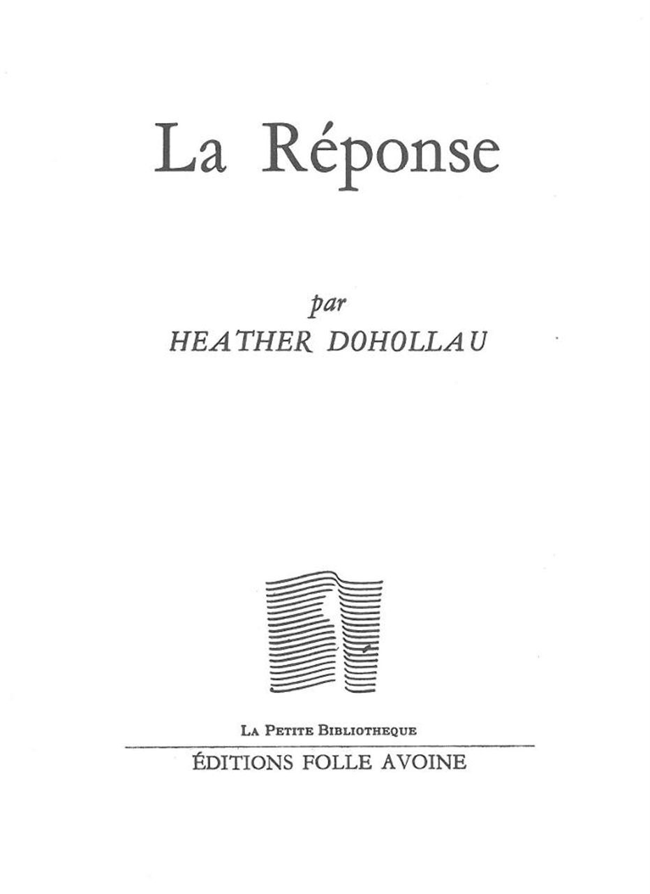 La Réponse