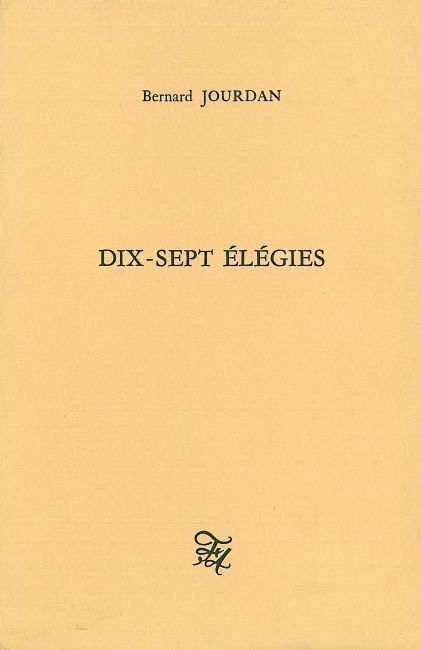 Dix-sept élégies
