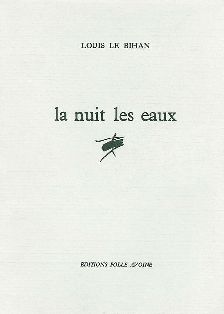 La Nuit les eaux