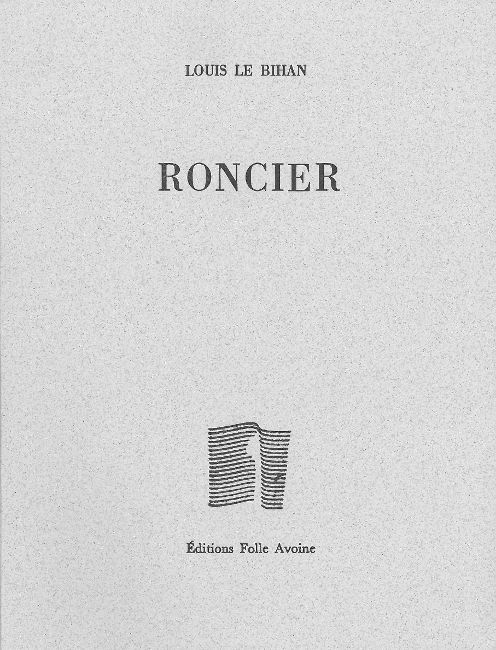 Roncier