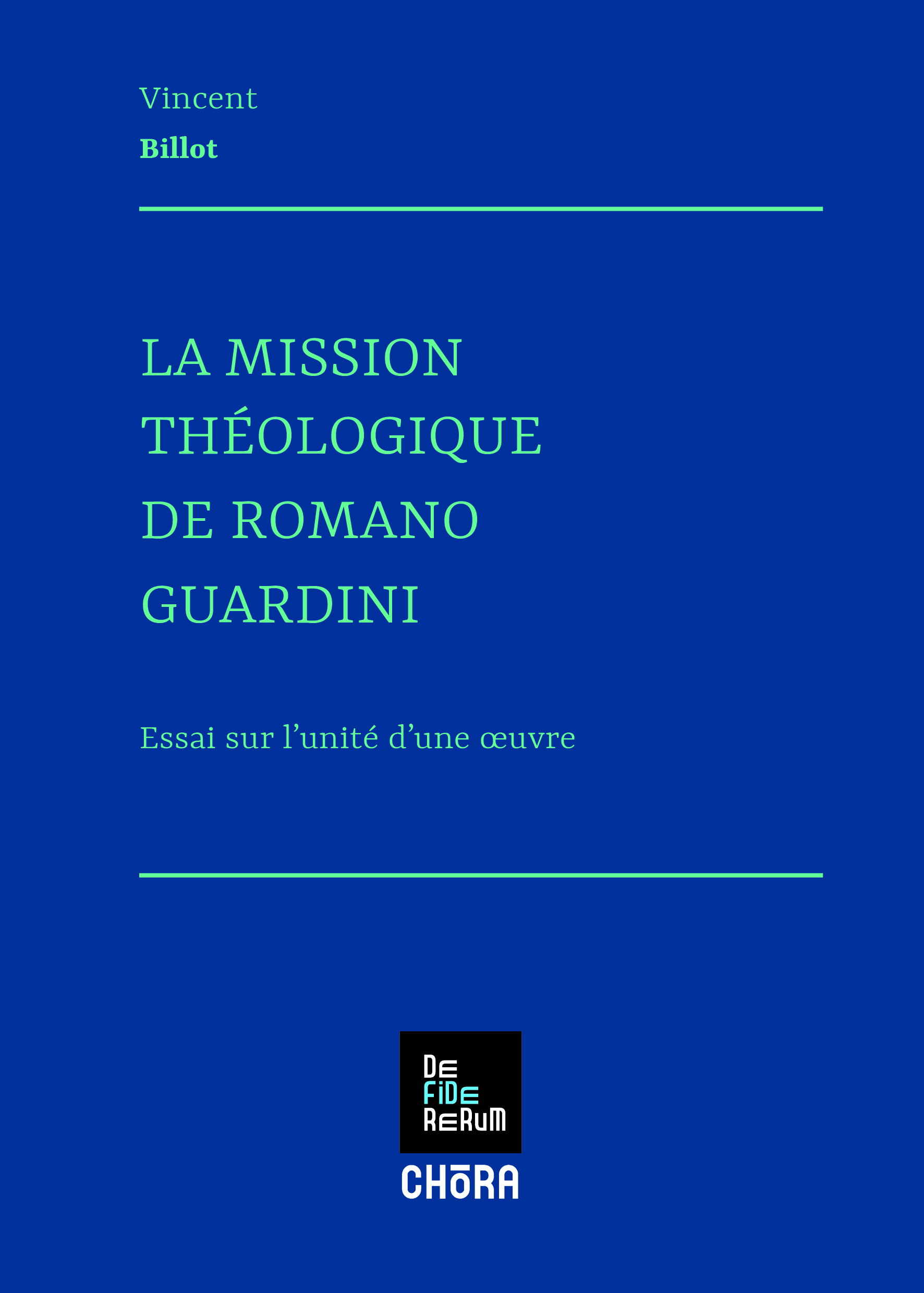 LA MISSION THE OLOGIQUE DE ROMANO GUARDINI
