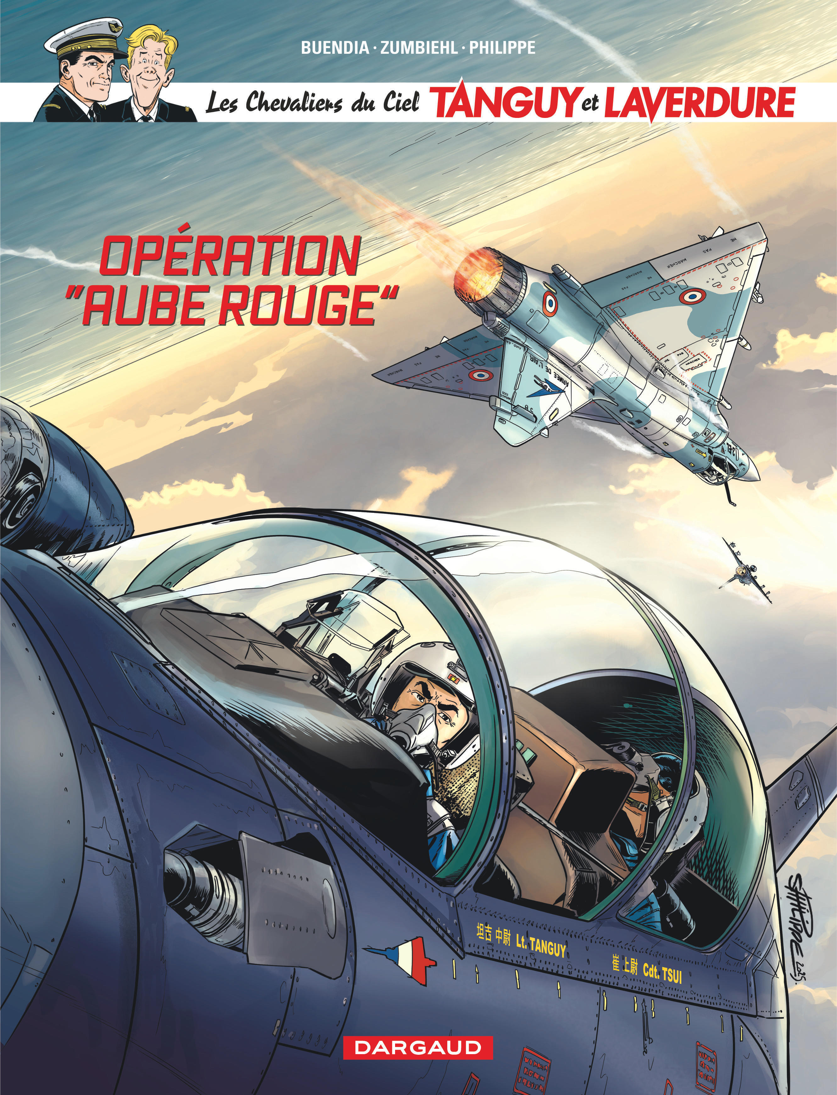 "Les Chevaliers du ciel Tanguy et Laverdure - Tome 13 - Opération ""aube rouge"""