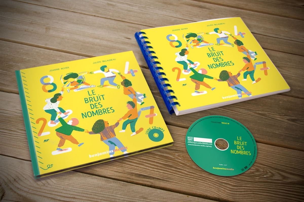 Le bruit des nombres - Livre CD MP3 + braille et gros caract