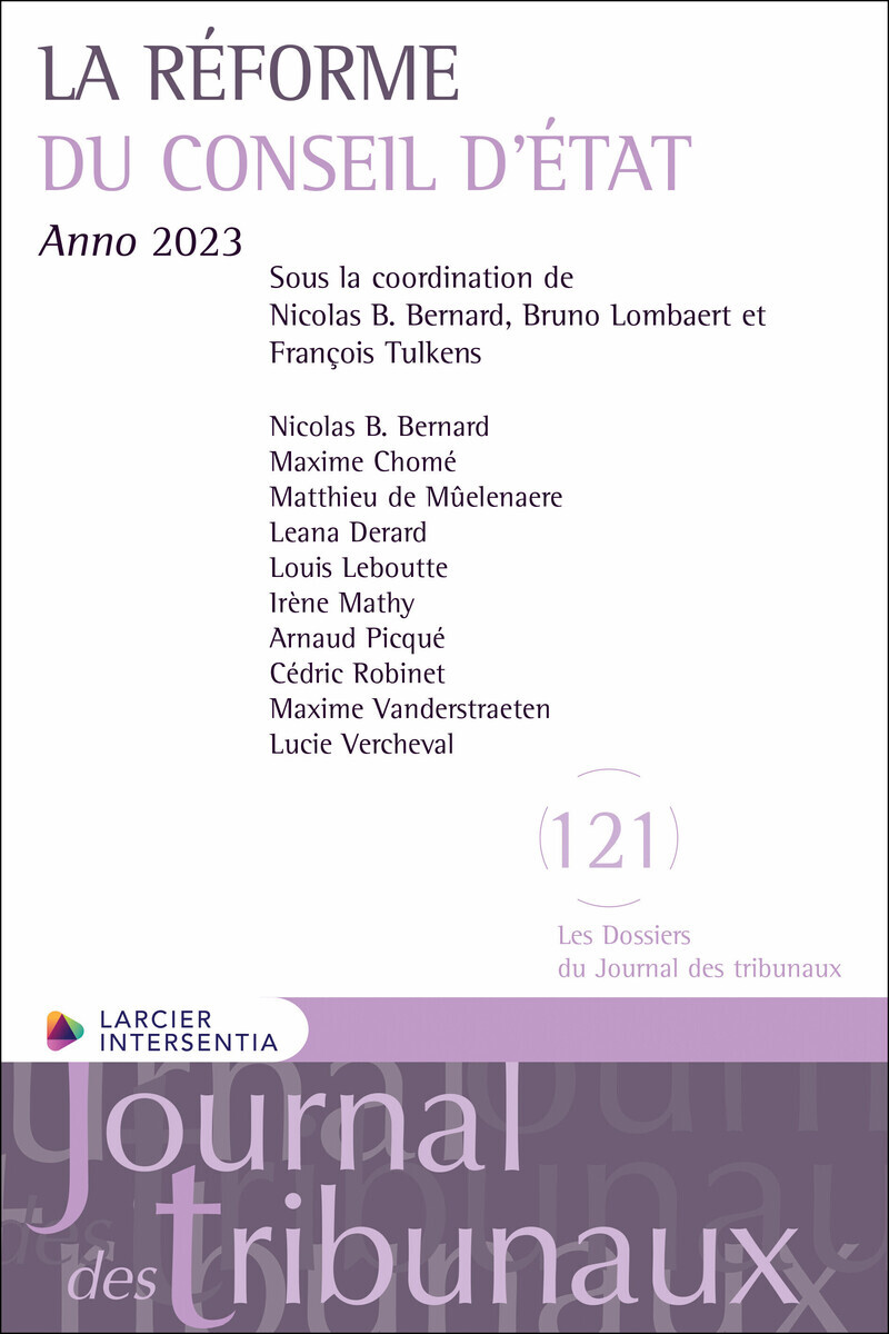 La réforme du Conseil d'État - Anno 2023