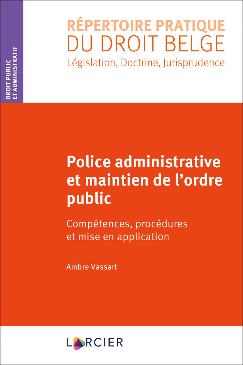 Police administrative et maintien de l'ordre public