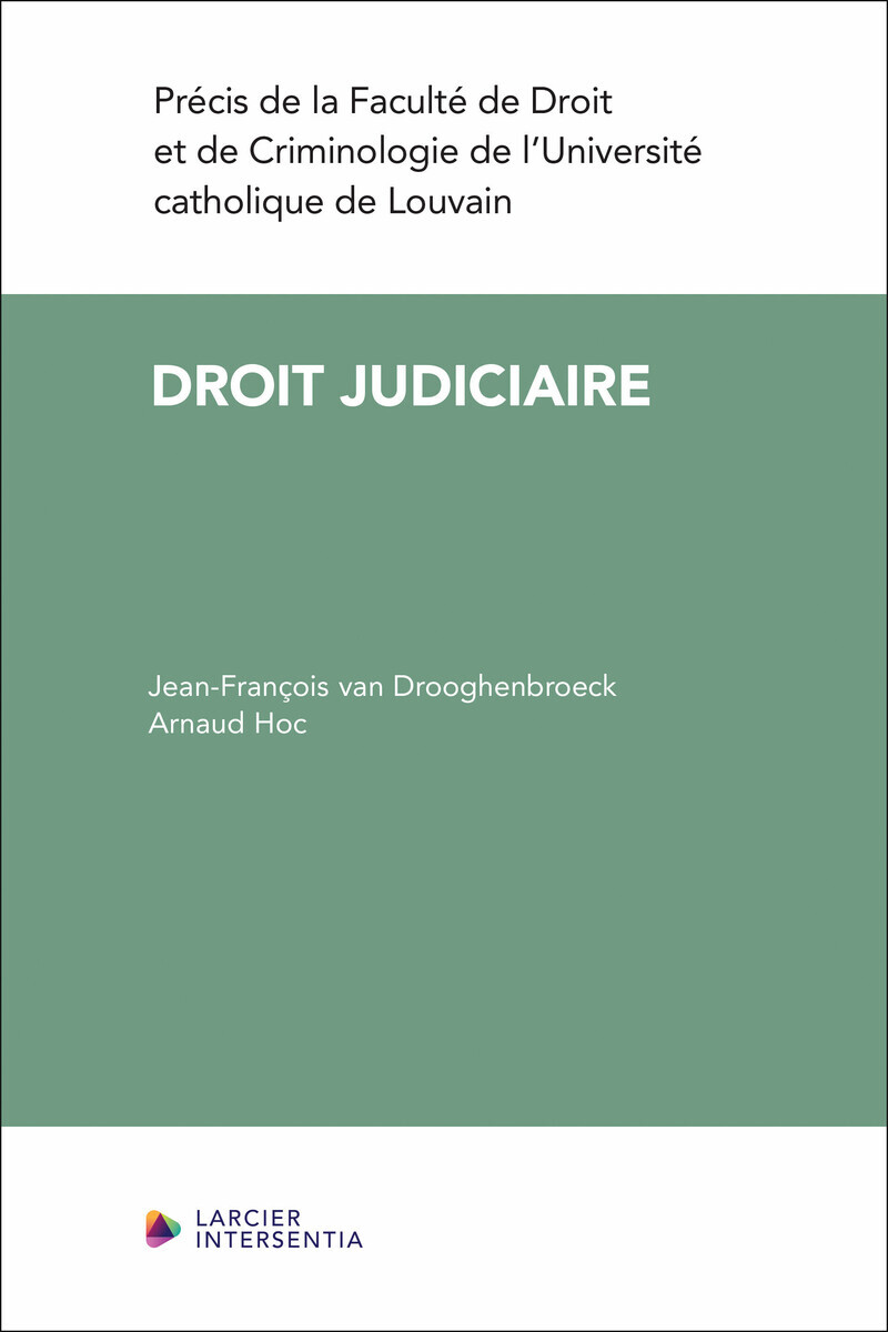 Éléments de droit judiciaire - La compétence et la procédure civile