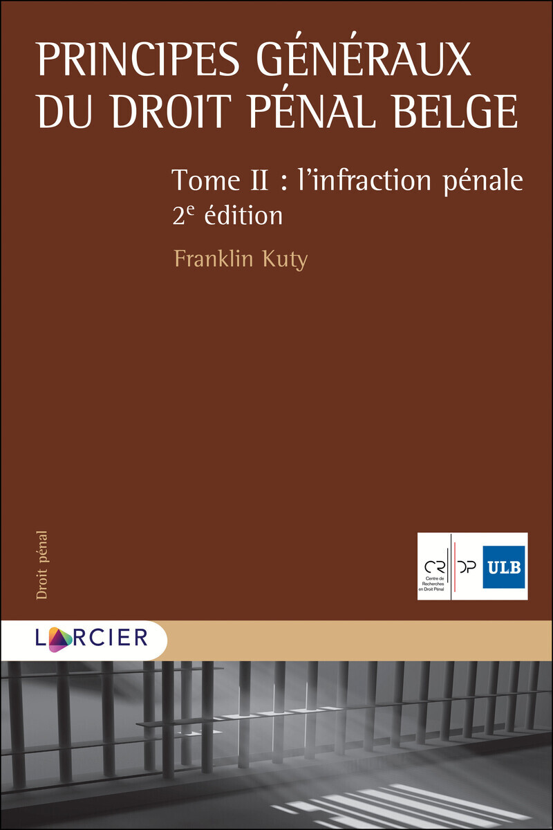 Principes généraux du droit pénal belge